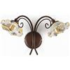 CERAMICHE CALTAGIRONE Applique Piccolo 2 luci - Vari Decori