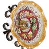 CERAMICHE CALTAGIRONE Plafoniera piccola in ceramica siciliana - Vari decori