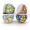CERAMICHE CALTAGIRONE Portavaso Ceramica cm 20- Vari Decori