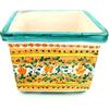 CERAMICHE CALTAGIRONE Portavaso Quadro Ceramica Di Caltagirone cm 30 x 30