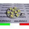 G4 LED LAMPADINA FARETTO 9 SMD5050 BIANCO FREDDO 1.5W DISCO