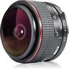 Meike Optics MK 6.5mm f2.0 Fisheye - Obiettivo ultra grandangolare per Nikon 1 sconosciuto