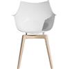 DRIADE poltroncina con gambe in legno MERIDIANA - D33011A156177