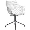 DRIADE poltroncina su piedini neri MERIDIANA - D22334A158B04