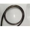 Ritmonio Flessibile Doccia mt 1.5 Cromo Nero Spazzolato