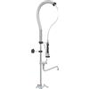 Amitek Doccione Monoforo con Rubinetto RBT300F2 - 2 Manopole - Portata Max Lt/Min 17