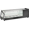 Amitek Vetrina Refrigerata Statica per Tapas - N° 4 Vaschette GN1/3