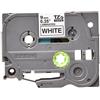 Nastro per etichettatrice compatibile Brother TZE-221 TZe TAPE Laminato da 9 mm (Rotolo 8 metri) NERO SU BIANCO