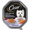 Cesar Scelta dello Chef 150 gr per cani di taglia piccola - Agnello, Carote e Coriandolo Cibo Umido per Cani