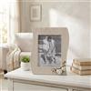 MIlani Home portafoto shabby chic onda cm 17 x 2,5 x 22 h