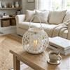 MIlani Home GISELE - lanterna in vimini tondo 20 x 40 cm