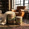 MIlani Home THEODORE - set di 2 pouf contenitore tondo poggiapiedi