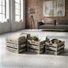 MIlani Home JACE - set di 3 cassette in legno