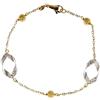 Gioielleria Lucchese Oro Bracciale da donna Oro giallo e bianco 803321724444