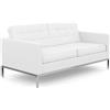 KNOLL divano a 2 posti FLORENCE in pelle - 1205-S2C-W-VO785