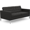 KNOLL divano a 2 posti FLORENCE in pelle - 1205-S2C-Y-AU617