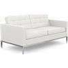 KNOLL divano a 2 posti FLORENCE in pelle - 1205-S2C-Y-AU667