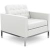KNOLL poltrona FLORENCE in pelle - 1205-S1C-Z-SA785
