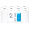 Papernet Asciugamani in Rotolo a devolgimento Papernet - 163 strappi - 2 veli - 21,4x35 cm - Conf. 12 pezzi - 403780