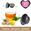 Caffè Kickkick 10 Tisana Zenzero e Limone Compatibili Lavazza A Modo Mio
