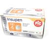 Pic Insupen Advanced Ago Penna Insulina Misura 33G 4mm, 100 Pezzi