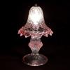 Cristalleria Murano Verrocchio - Lampada da tavolo in vetro di Murano abat jour classica