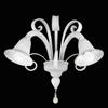 Cristalleria Murano Gentile - Applique moderna in vetro di Murano con pastorali