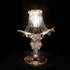 Cristalleria Murano Bembo - Abatjour da tavolo in vetro di Murano in oro 24k