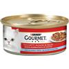 Gourmet rosso tocchetti mignon in salsa - salmone e trota 195 g