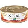 SCHESIR DOG POLLO PAPAYA 150 G