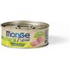 MONGE TONNO DEL PACIFICO CON POLLO 80 G