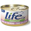 Life Pet care Life cat natural tonno con salmone 85 gr