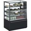 Mec Vetrina Alimentare Espositiva Pasticceria Cubica Ventilata Mec KC70 (Cube) 0 / +7 °C - Dim. 90x70x128cm