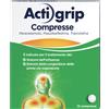 JOHNSON & JOHNSON SpA Actigrip - Trattamento dei sintomi tipici di raffreddore e influenza - 12 Compresse 2,5+60+500mg
