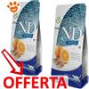 Farmina Cat N&D Ocean Prime Grain Free Adult Aringa e Arancia - Offerta [PREZZO A CONFEZIONE] Quantità Minima 2, Sacco Da 5 Kg