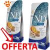 Farmina Cat N&D Ocean Ancestral Grain Adult Merluzzo, Farro, Avena e Arancia - Offerta [PREZZO A CONFEZIONE] Quantità Minima 2, Sacco Da 5 Kg