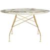 KARTELL tavolo rotondo GLOSSY MARBLE Ø 128 cm - 4580-MS