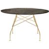 KARTELL tavolo rotondo GLOSSY MARBLE Ø 128 cm - 4580-CN