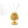 CERAMICHE CALTAGIRONE Diffusore Aromi cm 18 Pigna Ceramica Gold
