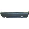Paraurto posteriore nero per FIAT TIPO dal 1988 al 1995