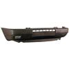 Paraurto anteriore nero per FIAT UNO dal 1983 al 1989