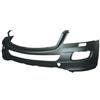 Paraurto anteriore verniciabile con fori lavafari per MERCEDES-BENZ M W164 dal 2005 al 2008