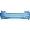 Paraurto posteriore verniciabile berlina mod. 316-318-320 luxury-sport con fori sensore per BMW 3 F30 dal 2011 al 2014