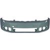 Paraurto anteriore verniciabile con fori lavafari per VOLKSWAGEN GOLF PLUS dal 2009 al 2014
