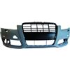 Paraurto anteriore verniciabile con fori lavafari e fori sensore per AUDI A6 dal 2008 al 2011