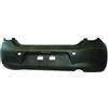 Paraurto posteriore verniciabile con fori sensore per NISSAN MICRA K13 dal 2010 al 2013