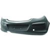 Paraurto posteriore verniciabile 3 porte Sport - GSI per OPEL CORSA D dal 2011 al 2014