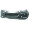 Paraurto posteriore verniciabile 5 porte Sport - GSI $con fori sensore per OPEL CORSA D dal 2006 al 2010