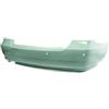 Paraurto posteriore verniciabile berlina con fori sensore per BMW 3 E90 dal 2008 al 2012