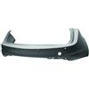 Paraurto posteriore verniciabile SW con fori sensore per OPEL INSIGNIA dal 2008 al 2013